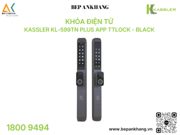 Khóa điện tử Kassler KL-599TN Plus App TTlock - Black 